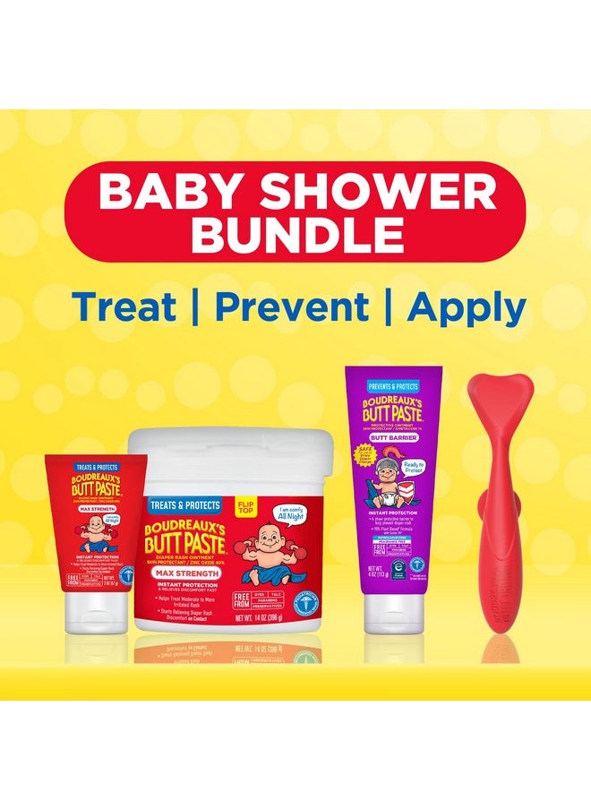 Baby Shower Bundle, Baby Diaper Rash Cream Ointments & Applicator Kit