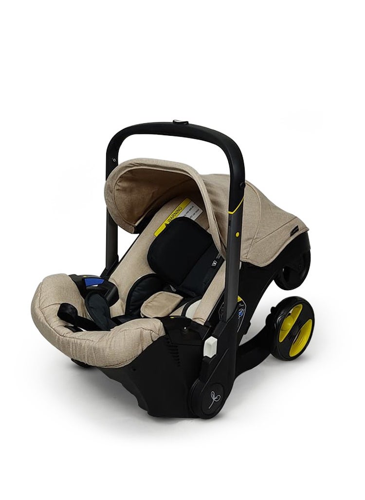 2-in-1 Car Seat & Stroller | World’s First Fully Integrated Travel System | Seamless Transition from Car to Stroller in Seconds | Ergonomic Newborn Support & Side-Impact Protection | Lightweight, Compact, and Durable with Rust-Free Aluminum Frame | Certified for Air Travel & Public Transport