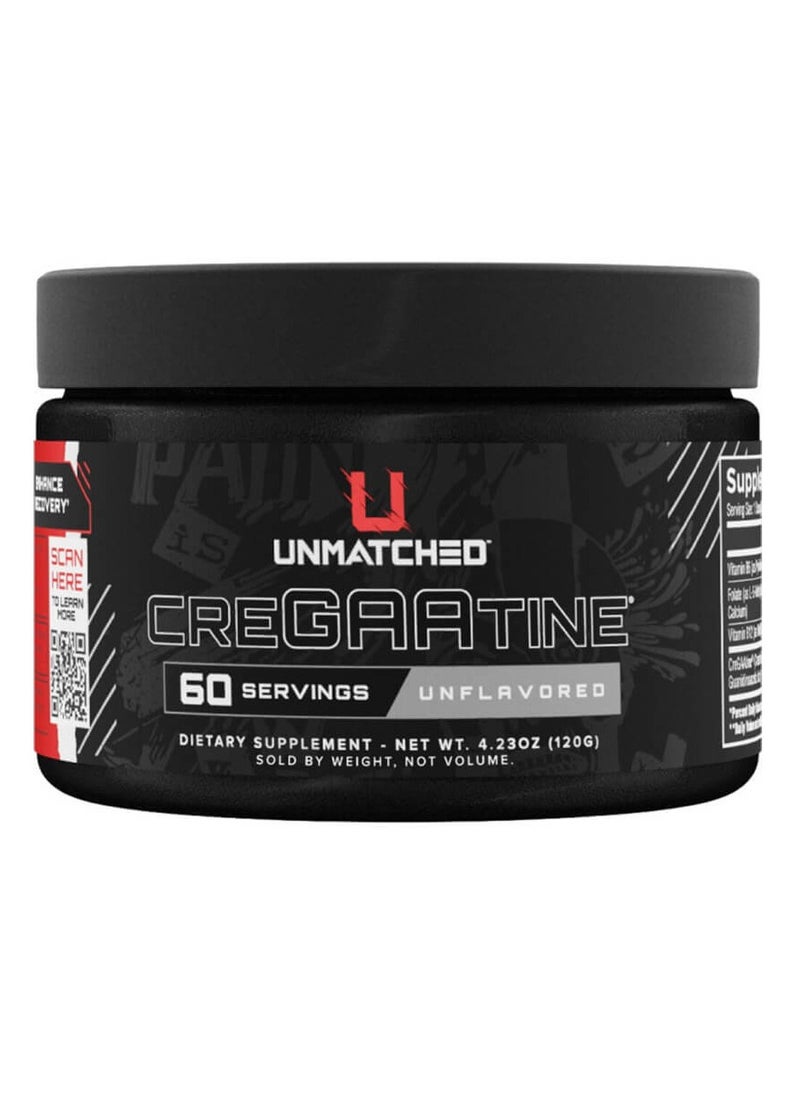 Unmatched CreGAAtine 60 Servings 120g