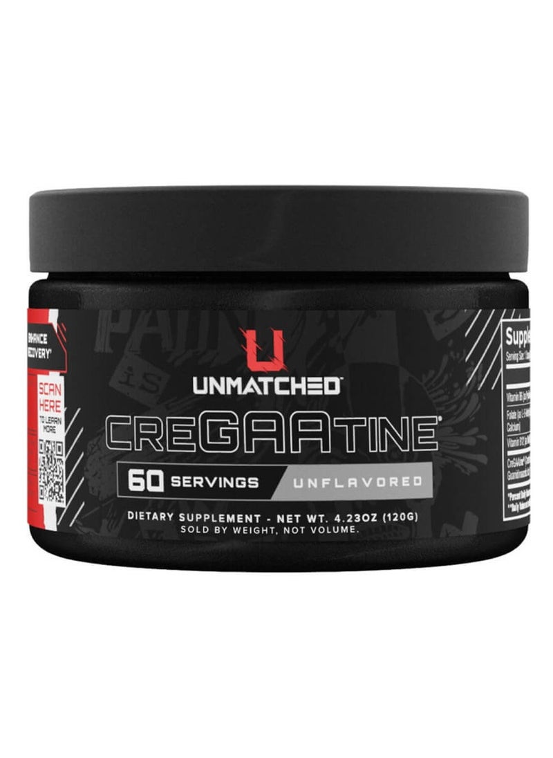 Unmatched CreGAAtine 60 Servings 120g