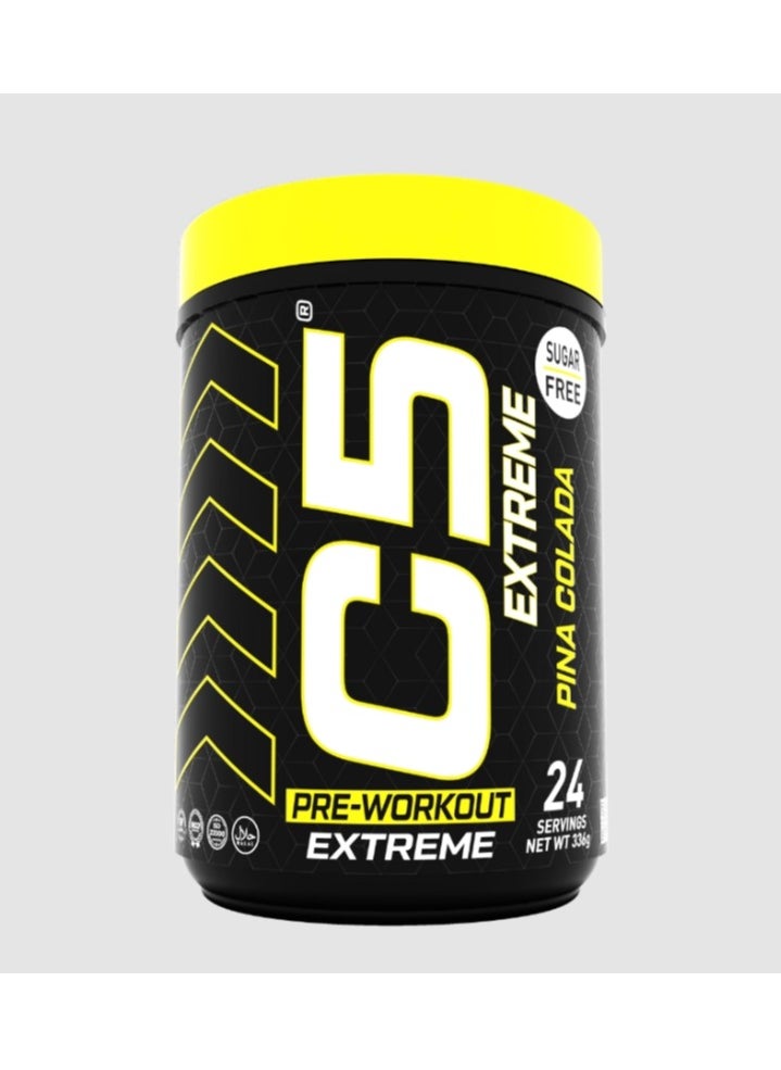 C5 Extreme Powder Pre-workout Pina Colada Flavor 24 Servings