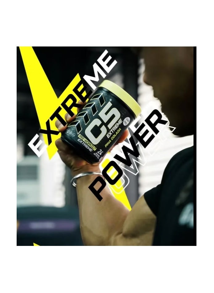 C5 Extreme Powder Pre-workout Pina Colada Flavor 24 Servings