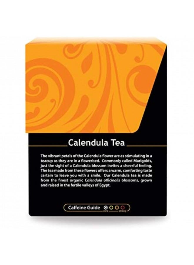 Buddha Teas Organic Calendula Flower Tea - OU Kosher, USDA Organic, CCOF Organic, 18 Bleach-Free Tea Bags