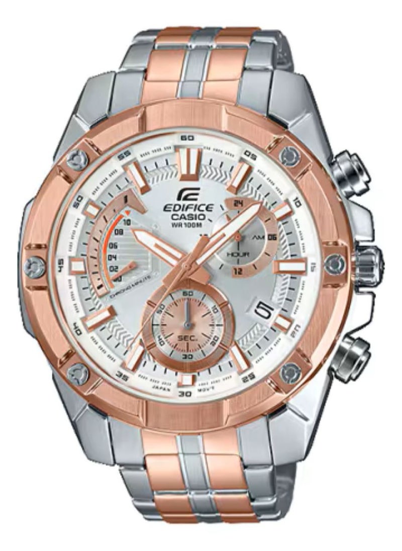 Casio Edifice Analog Silver Dial Men's Watch - EFR-559SG-7AVUDF