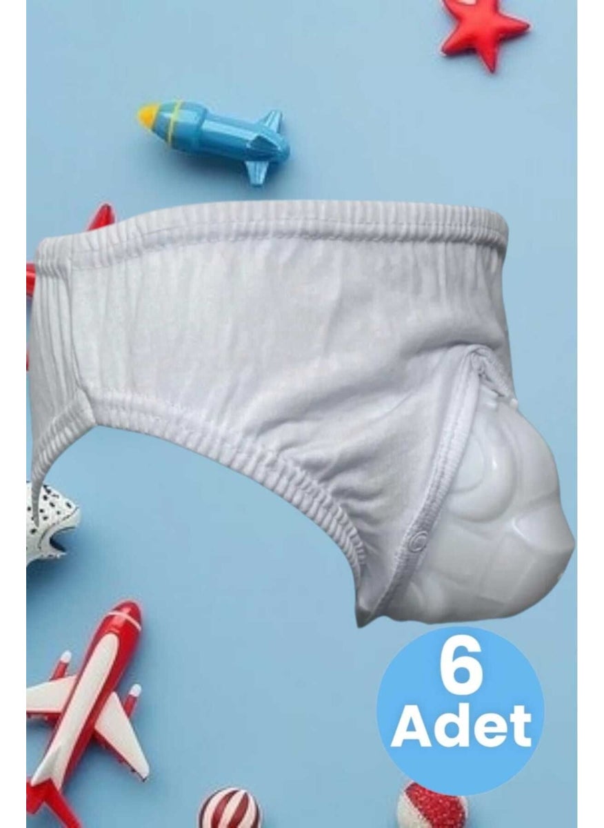 6-Pack Trolley Groin Protector Circumcision Panties