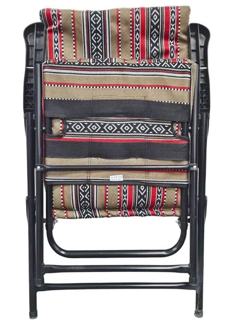 High Quality Padded Lightweight High Back Folding Camping Chair for Outdoor Beach Camping and Trekking