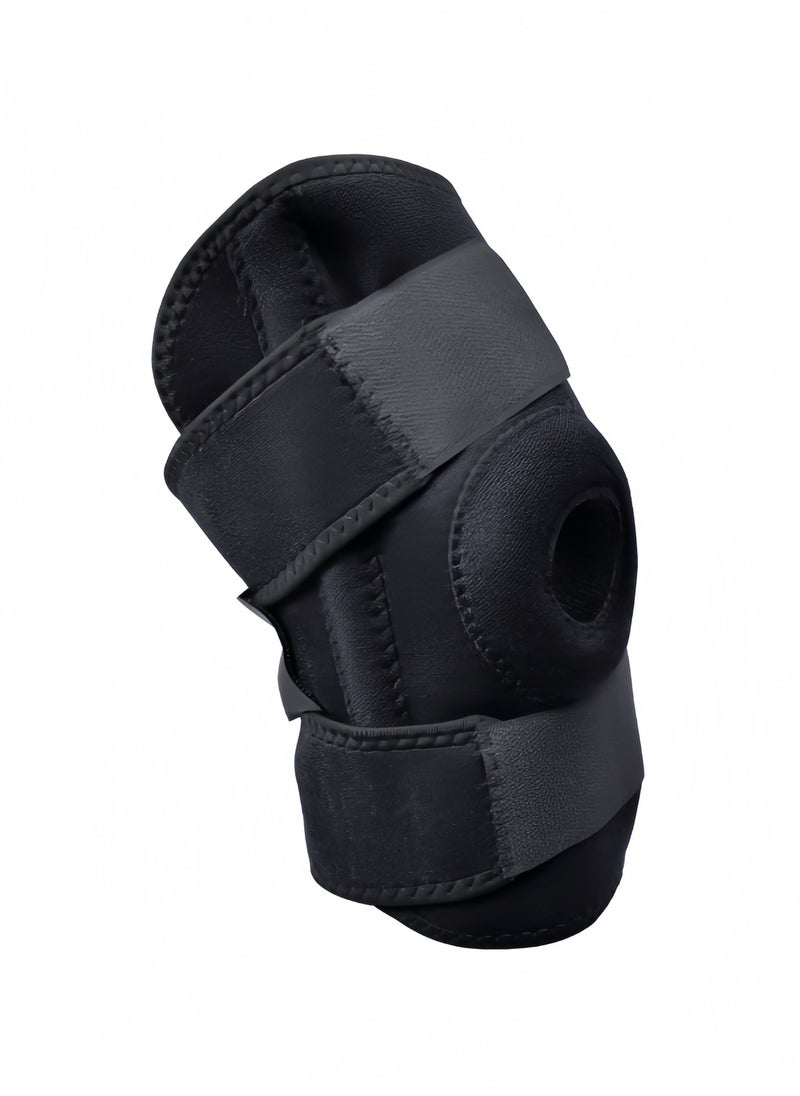 Professional Knee Pad Knee Support, Adjustable Compression Knee Support Bracket for Gym Sports Protection, Knee Pain Arthritis Joint Pain Relief Injury Recovery