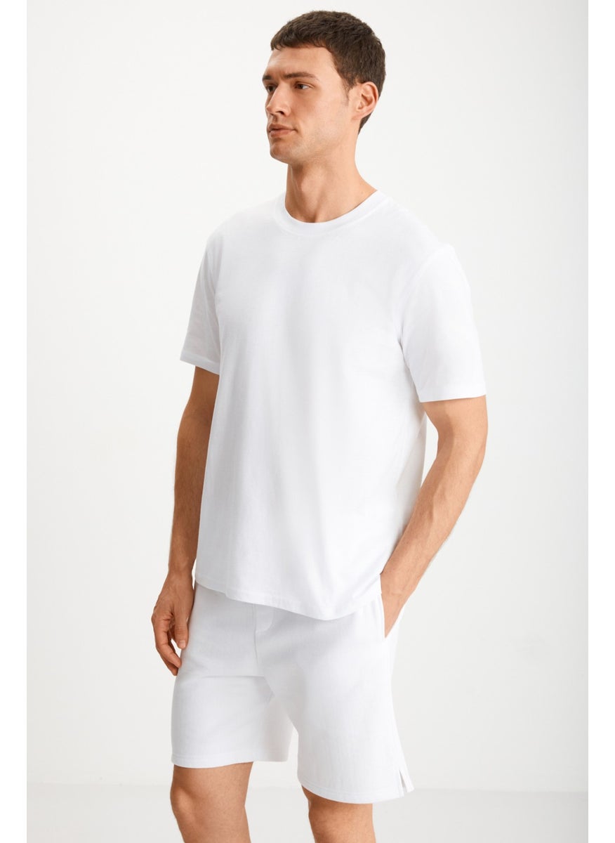 Tiago Men's White T-Shirt