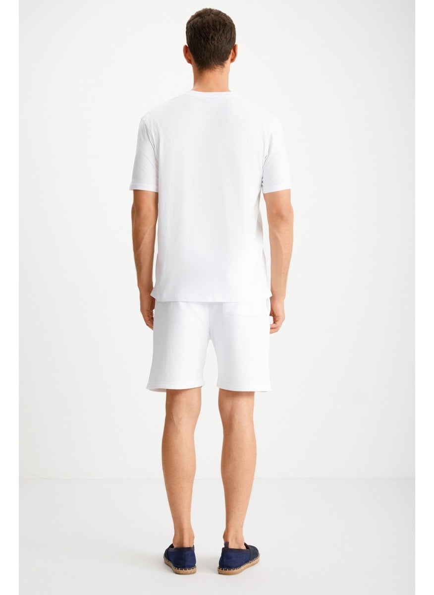 Tiago Men's White T-Shirt