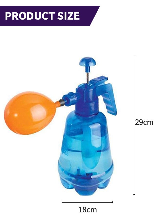 Water/Air Balloon Pumping Station Emoji Blaster - 500 Balloons Water Filler Balloon Pump Kit - Summer Outdoor Backyard Fun Activity For Kids