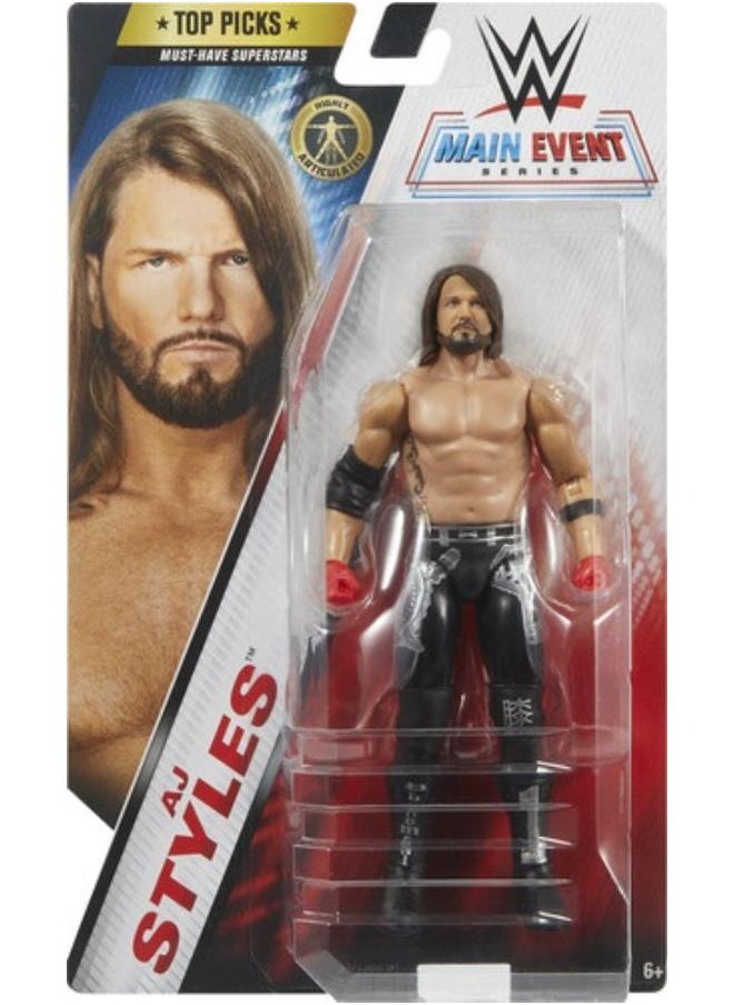 WWE Main Event Top Picks Action Figure - AJ Styles