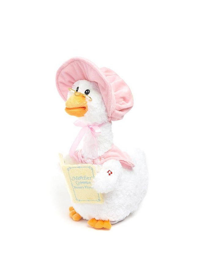 - Mother Goose Animated Stuffed Animal Reads Nursery Rhymes, 14”