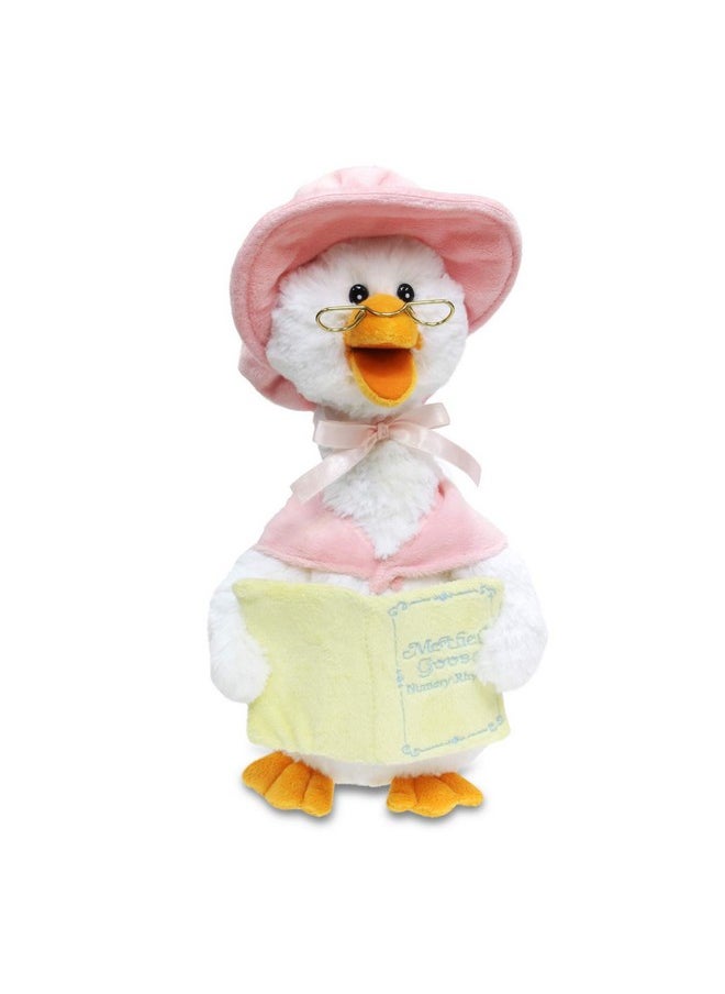 - Mother Goose Animated Stuffed Animal Reads Nursery Rhymes, 14”