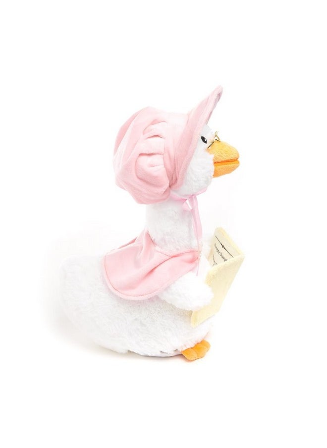 - Mother Goose Animated Stuffed Animal Reads Nursery Rhymes, 14”