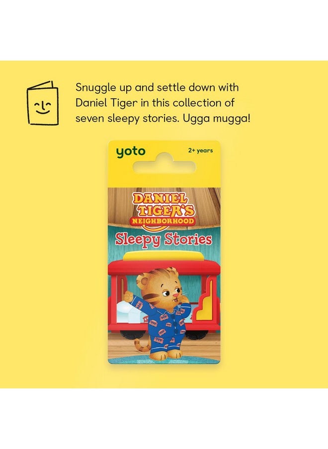 Daniel Tiger'S Neighborhood Sleepy Stories - Kids Audio Card For Use With Yoto Player & Mini All-In-1 Audio Player, Screen-Free Listening With Relaxing Naptime Bedtime Winding Down Tales, Ages 2+
