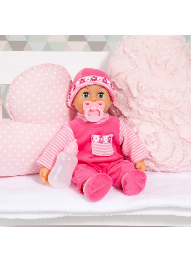 Bayer Design First Words 15' Baby Doll in Pink