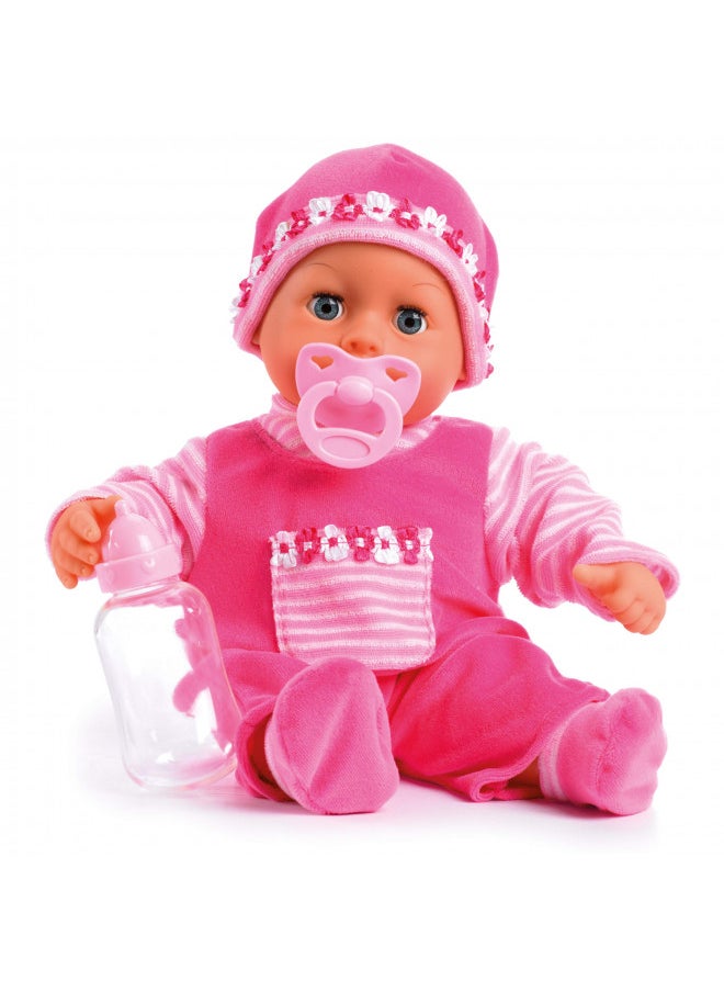 Bayer Design First Words 15' Baby Doll in Pink