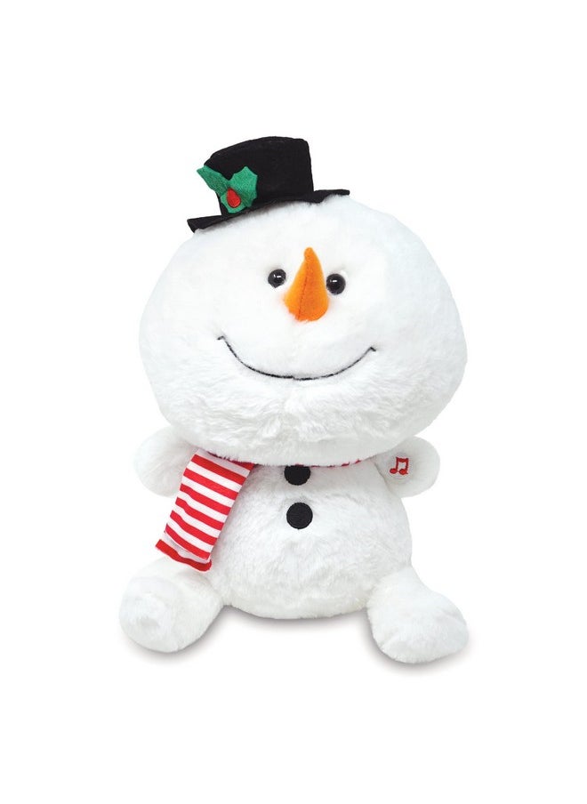 - Caroling Cuties Snowman | Animated Singing Holiday Christmas Snowman Stuffed Plush Toy Sings Let It Snow, 10 Inches