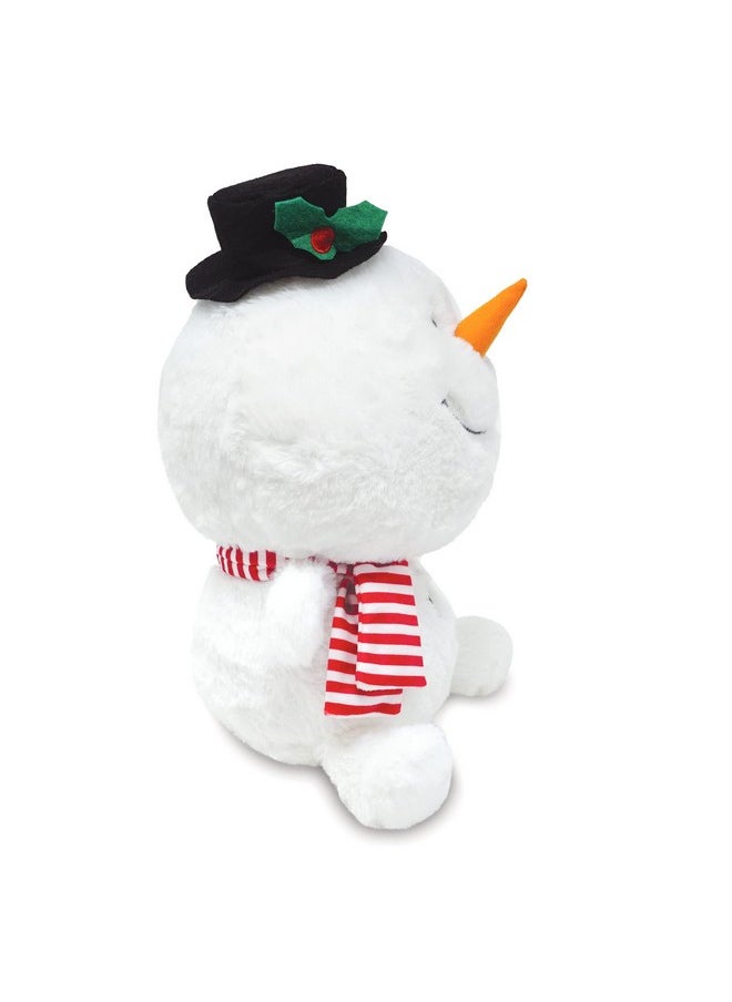 - Caroling Cuties Snowman | Animated Singing Holiday Christmas Snowman Stuffed Plush Toy Sings Let It Snow, 10 Inches