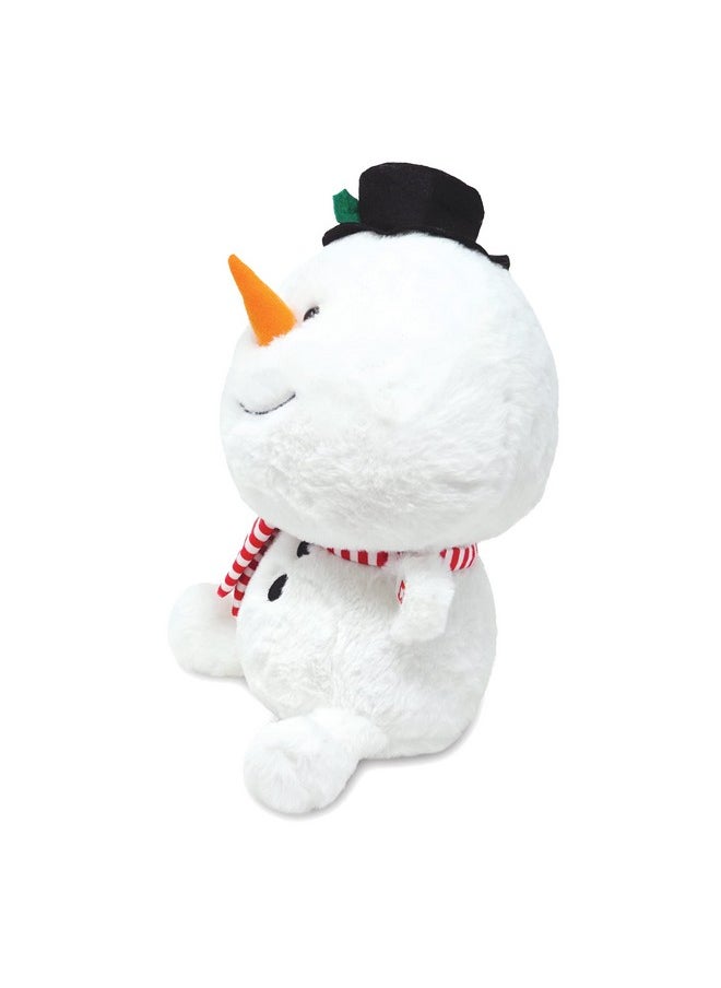 - Caroling Cuties Snowman | Animated Singing Holiday Christmas Snowman Stuffed Plush Toy Sings Let It Snow, 10 Inches
