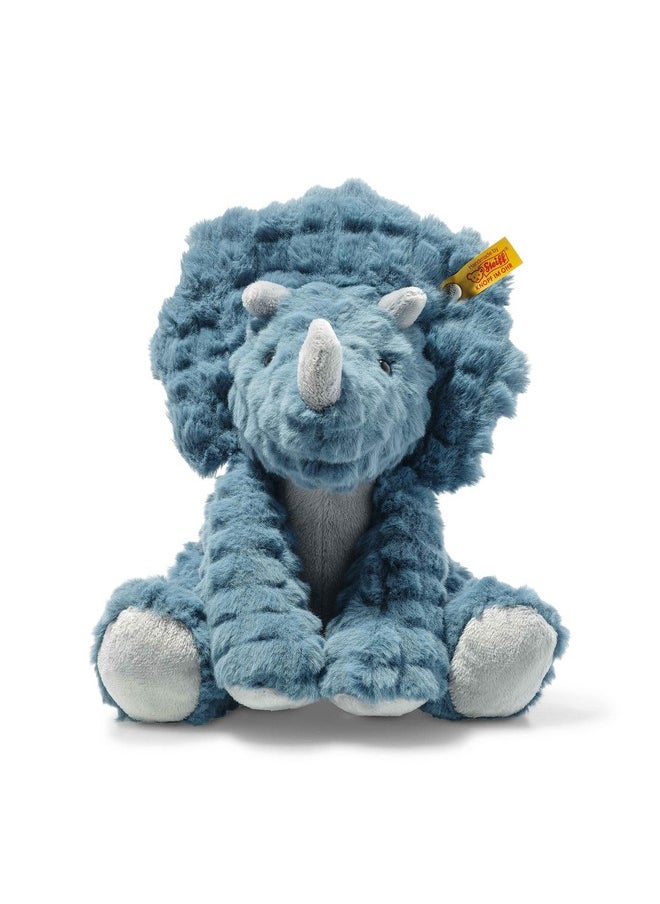 Dixi Triceratops, Premium Triceratops Stuffed Animal, Triceratops Toys, Stuffed Triceratops, Triceratops Plush, Dinosaur Stuffed Animal For Girls Boys And Kids, Soft Cuddly Friends (Blue, 11