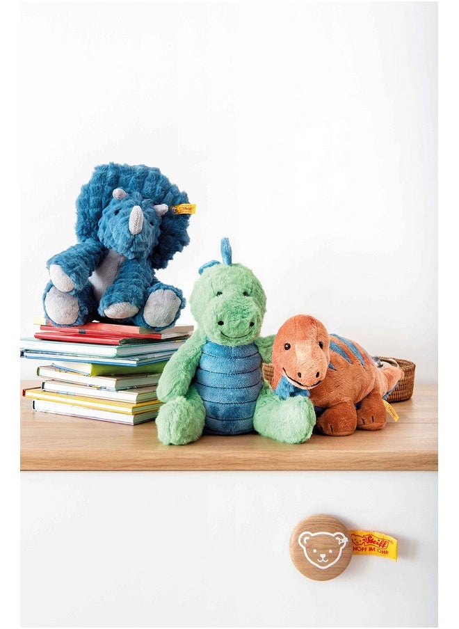 Dixi Triceratops, Premium Triceratops Stuffed Animal, Triceratops Toys, Stuffed Triceratops, Triceratops Plush, Dinosaur Stuffed Animal For Girls Boys And Kids, Soft Cuddly Friends (Blue, 11