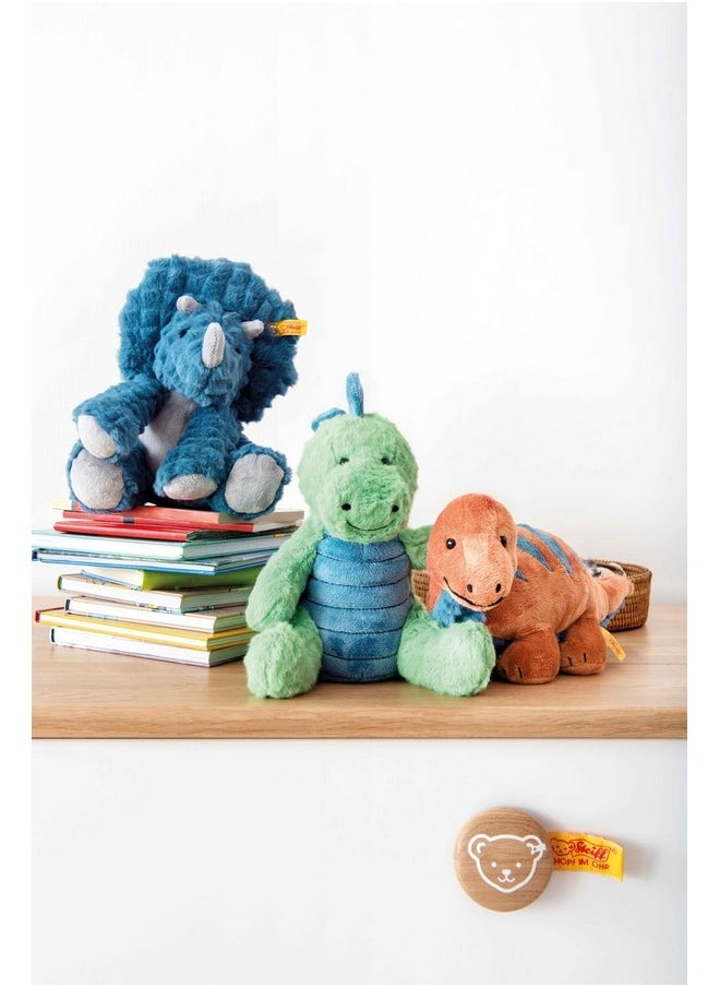 Dixi Triceratops, Premium Triceratops Stuffed Animal, Triceratops Toys, Stuffed Triceratops, Triceratops Plush, Dinosaur Stuffed Animal For Girls Boys And Kids, Soft Cuddly Friends (Blue, 11