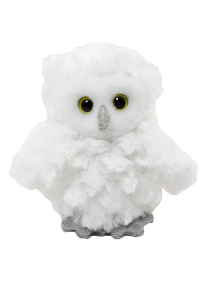 Snowy Owl Plush Toy, White Owl Stuffed Animal, 6
