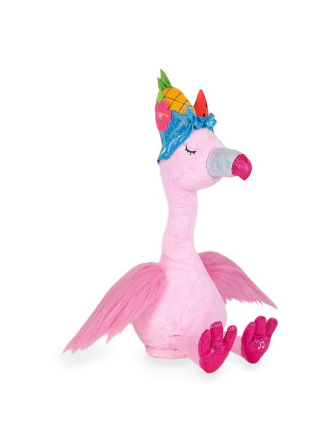 - Paradise Penny Animated Pink Flamingo Fun Party Plush Toy Stuffed Animal
