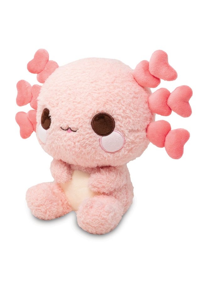 Plushgoals - Lottie The Lovely Axolotl | Super Soft Cute Kawaii Collectible Stuffed Animal Plush Toy, 9 Inches