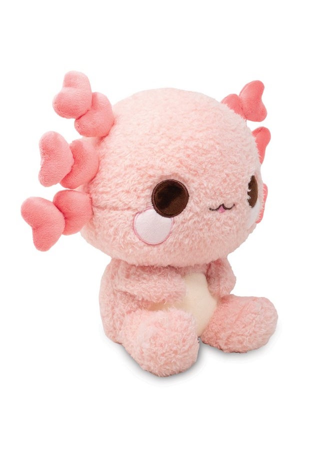 Plushgoals - Lottie The Lovely Axolotl | Super Soft Cute Kawaii Collectible Stuffed Animal Plush Toy, 9 Inches