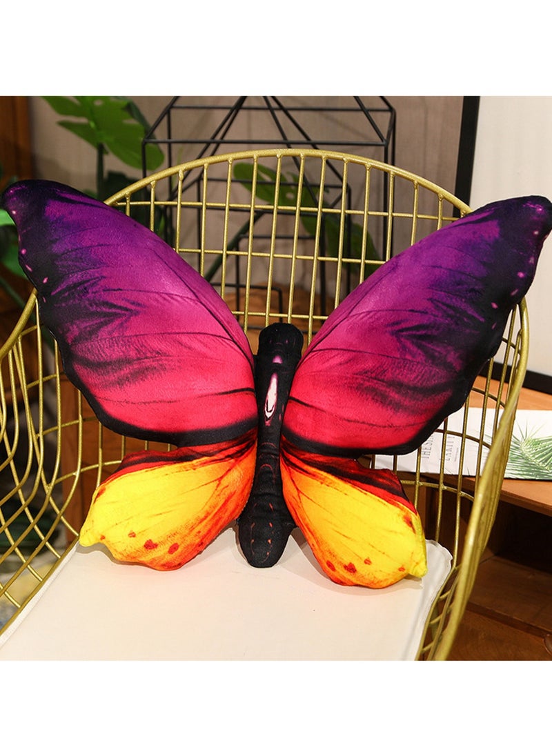 50 CM Simulation Butterfly Plush Toy Soft Stuffed Doll For Girls And Boys All Ages Gift（Style 4）