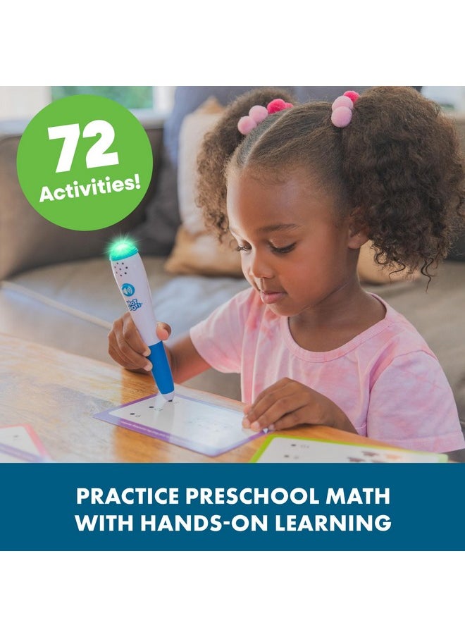 Hot Dots Numbers Set With 72 Activities, Learn To Count Preschool Set With Interactive Pen, Ages 3+