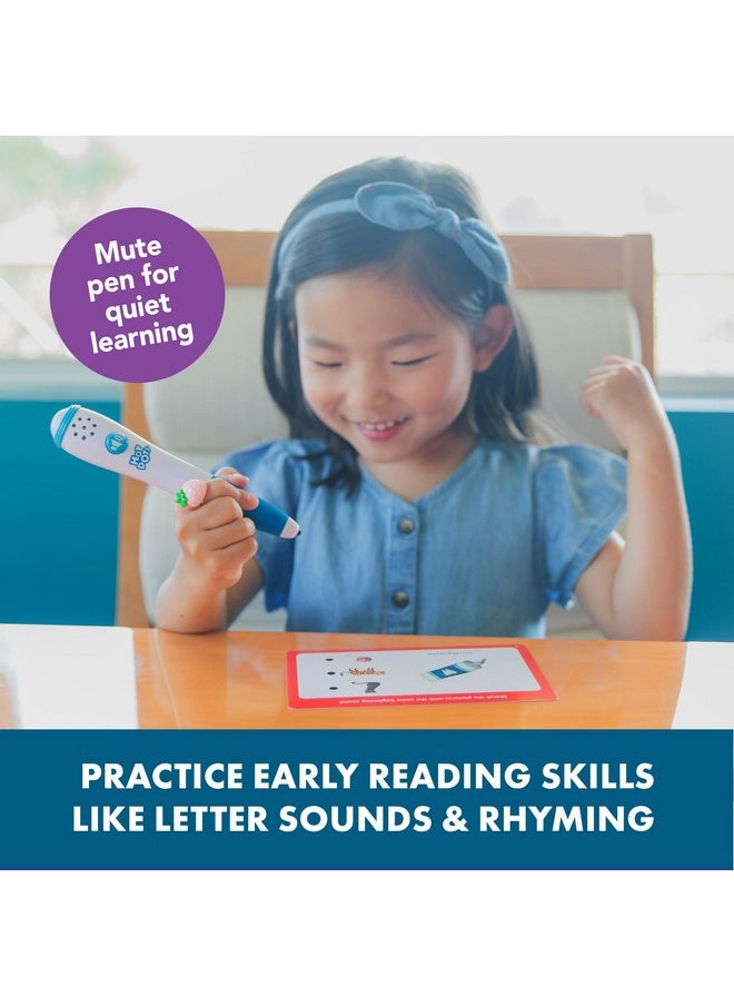 Hot Dots Beginning Phonics Set With 72 Activities, Learn To Read Preschool Set With Interactive Pen, Ages 3+