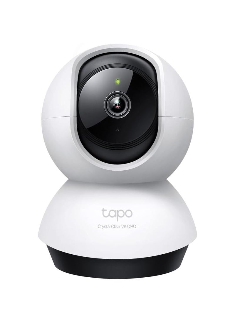 Tapo_2K 4MP C220 WiFi Indoor Surveillance Camera, Person Detection, Two-Way Audio, Compatible with Alexa and Google Assistant