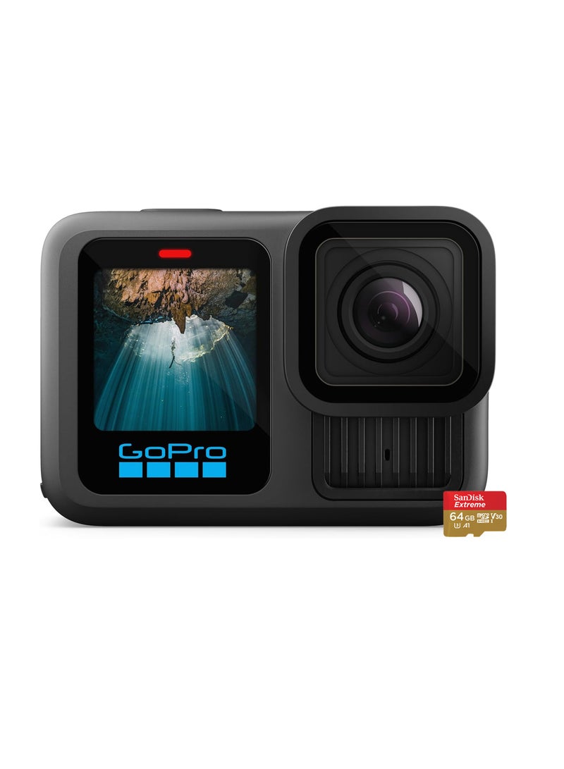 GoPro Hero13 Black Specialty Bundle with 64GB mircoSD Card