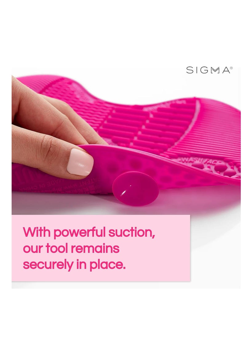 Sigma Switch by Sigma Beauty – Silicone Makeup Brush Cleaner for Switching Shades and Pigments, Switch Cleaning Mat for Superior Makeup Brush Cleaning Mid-Application (Full Size)