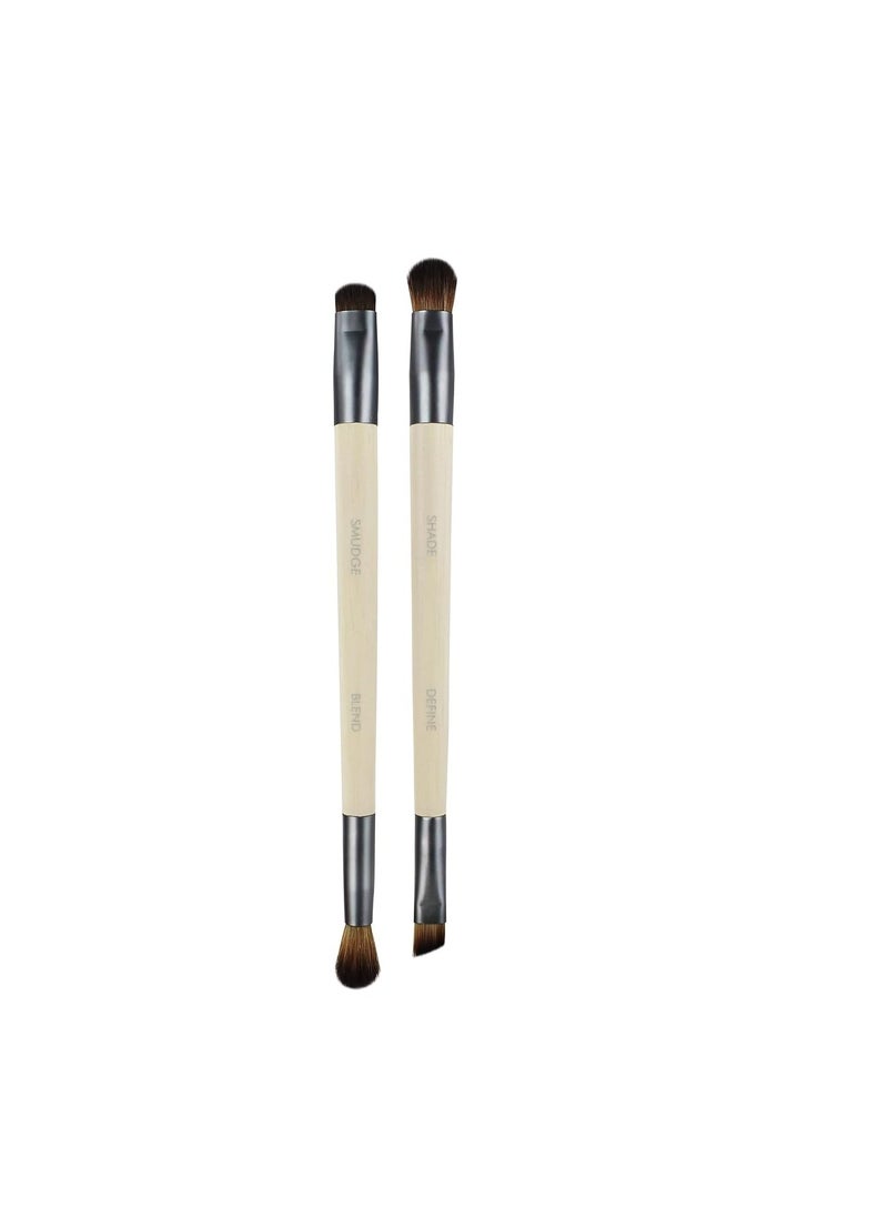 EcoTools Daily Defined Eye Brush Kit, Makeup Brushes For Liquid, Powder, & Cream Eyeshadow & Eyeliner Application, Eco-Friendly Eye Brushes, Synthetic Hair, Cruelty Free, 5 Piece Set