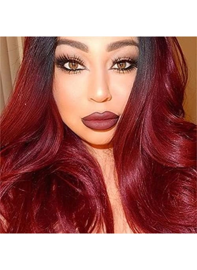 Matte Lip Liquid In Wine Red Shade
