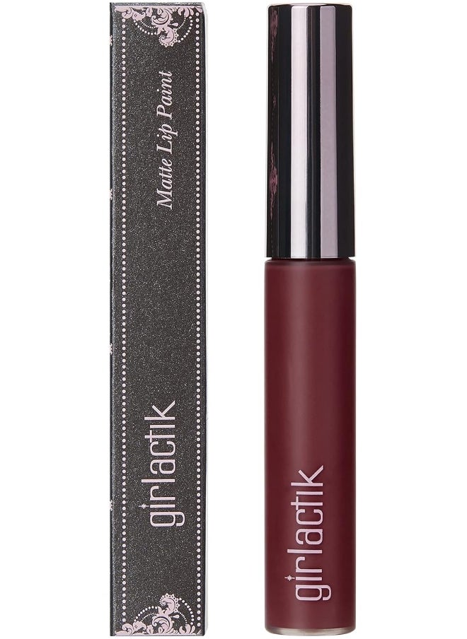 Matte Lip Liquid In Wine Red Shade