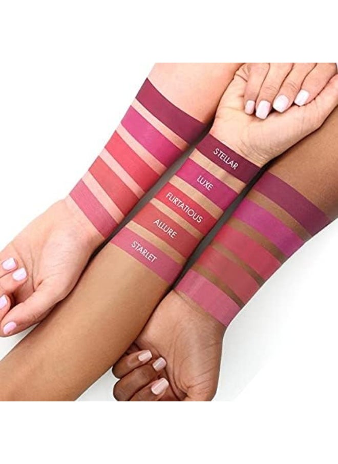 Matte Lip Liquid In Wine Red Shade