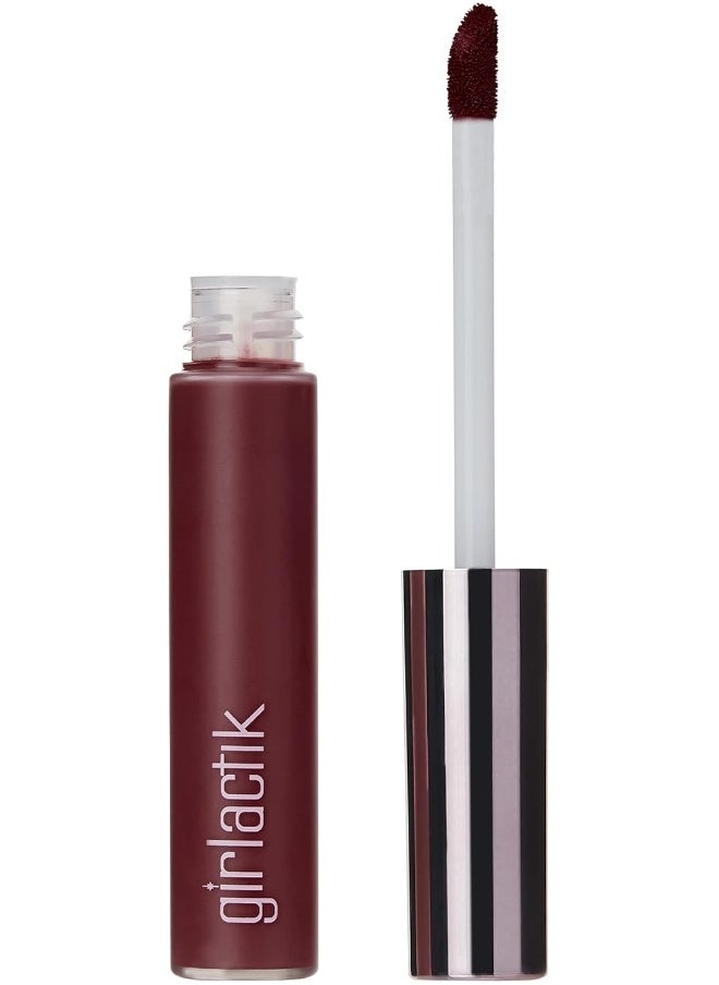 Matte Lip Liquid In Wine Red Shade