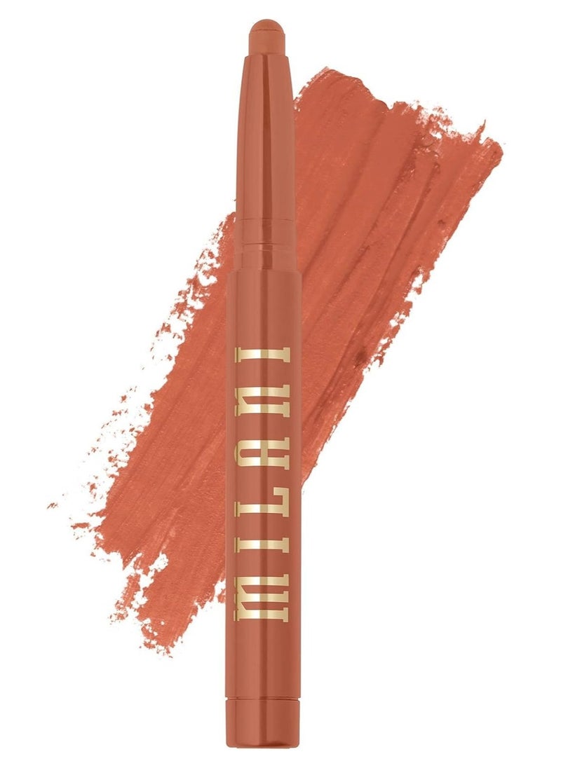 Milani Ludicrous Matte Lip Crayon Long Lasting Cream-to-Matte Lip Color, Matte Lip Color Stock With Glide-On Formula, Vegan & Cruelty-Free ( 110 No Curfew ) 1.4g