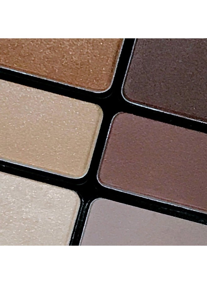 Eyeshadow Palette Highly Pigmented Vitamin E Matte And Shimmer Eye Shadow Palette- The Au Natural