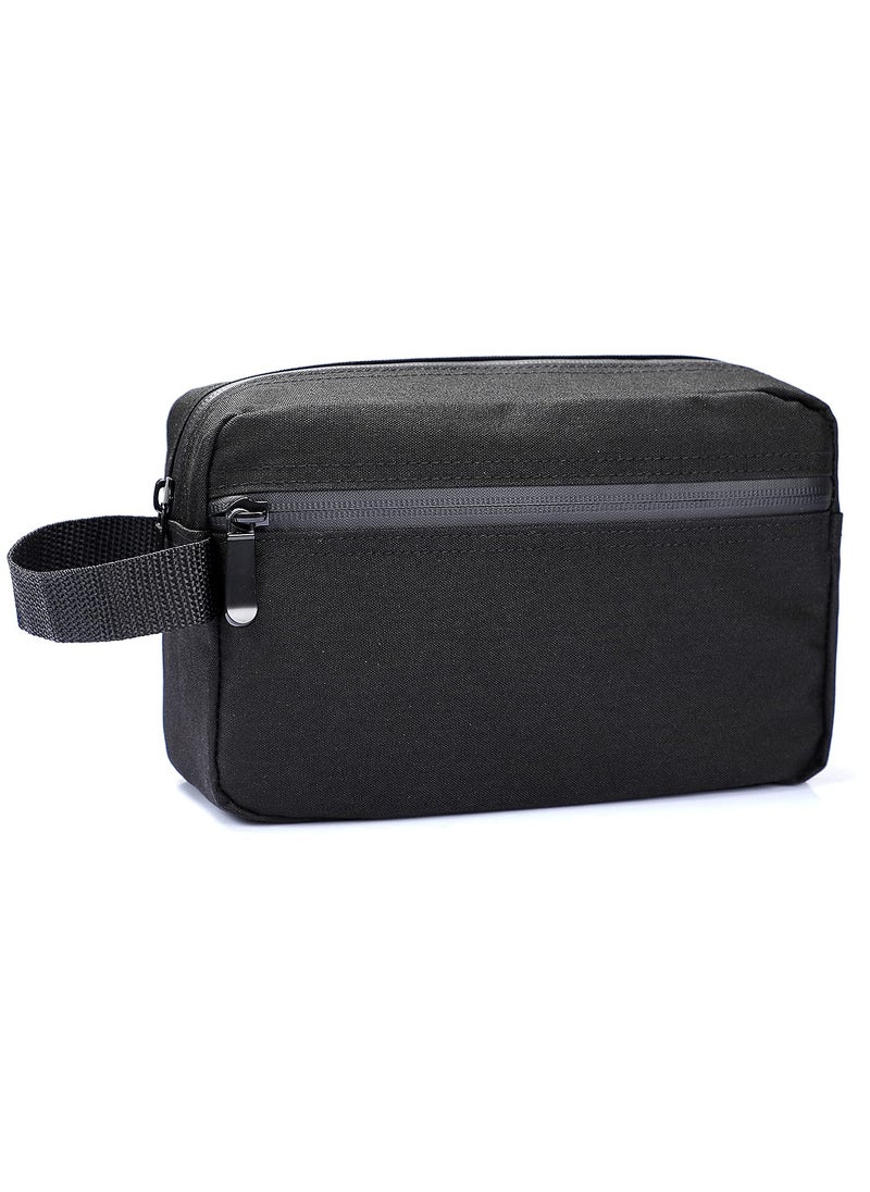 Etercycle Toiletry Bag for Men, Portable Travel Toiletry Organizer Bag,Shaving Bag for Toiletries Accessories (Black)