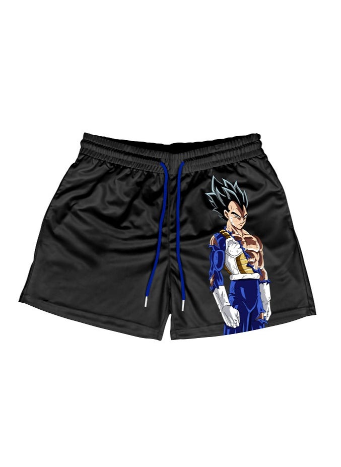 New Dragon Ball Printed Sports And Leisure Shorts