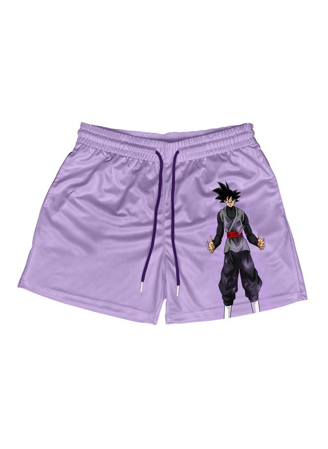 New Dragon Ball Printed Sports And Leisure Shorts