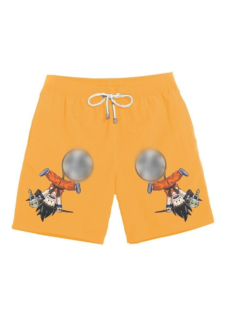 New Dragon Ball Printed Sports And Leisure Shorts