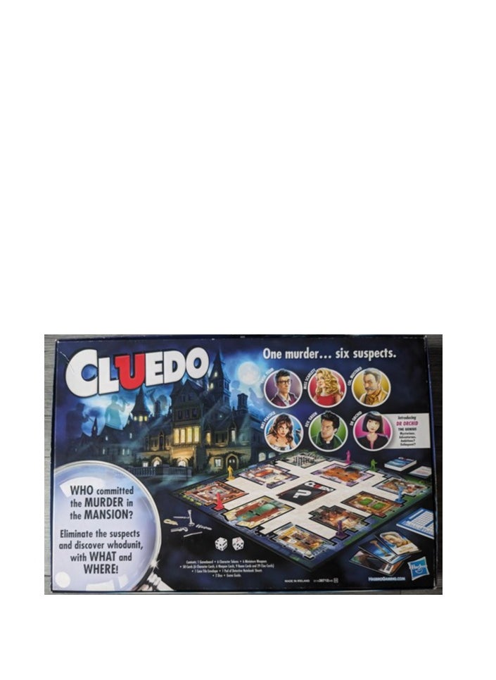 Hasbro Gaming - Cluedo The Classic Mystery Board Game, Strategy Board Game For Family And Kids Ages 8+, Perfect Gifts For Kids