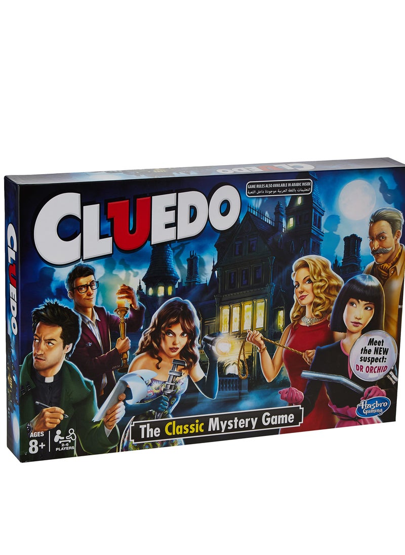 Hasbro Gaming - Cluedo The Classic Mystery Board Game, Strategy Board Game For Family And Kids Ages 8+, Perfect Gifts For Kids